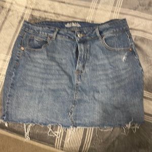 Jean skirts